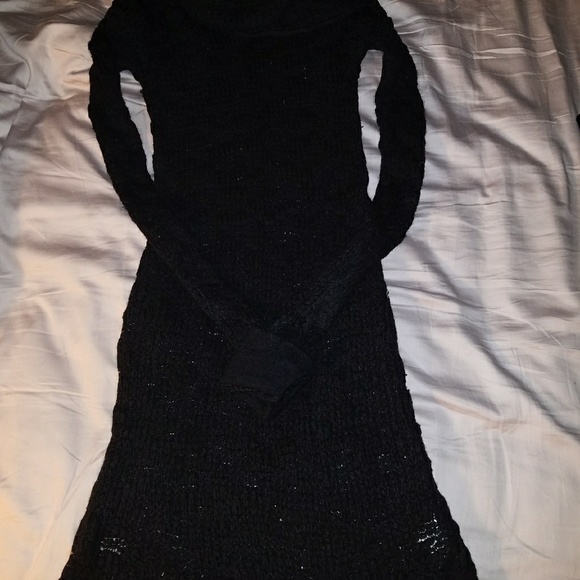 Sz P Helmut Lang Cowl Neck Sweater Dress - Picture 5 of 8
